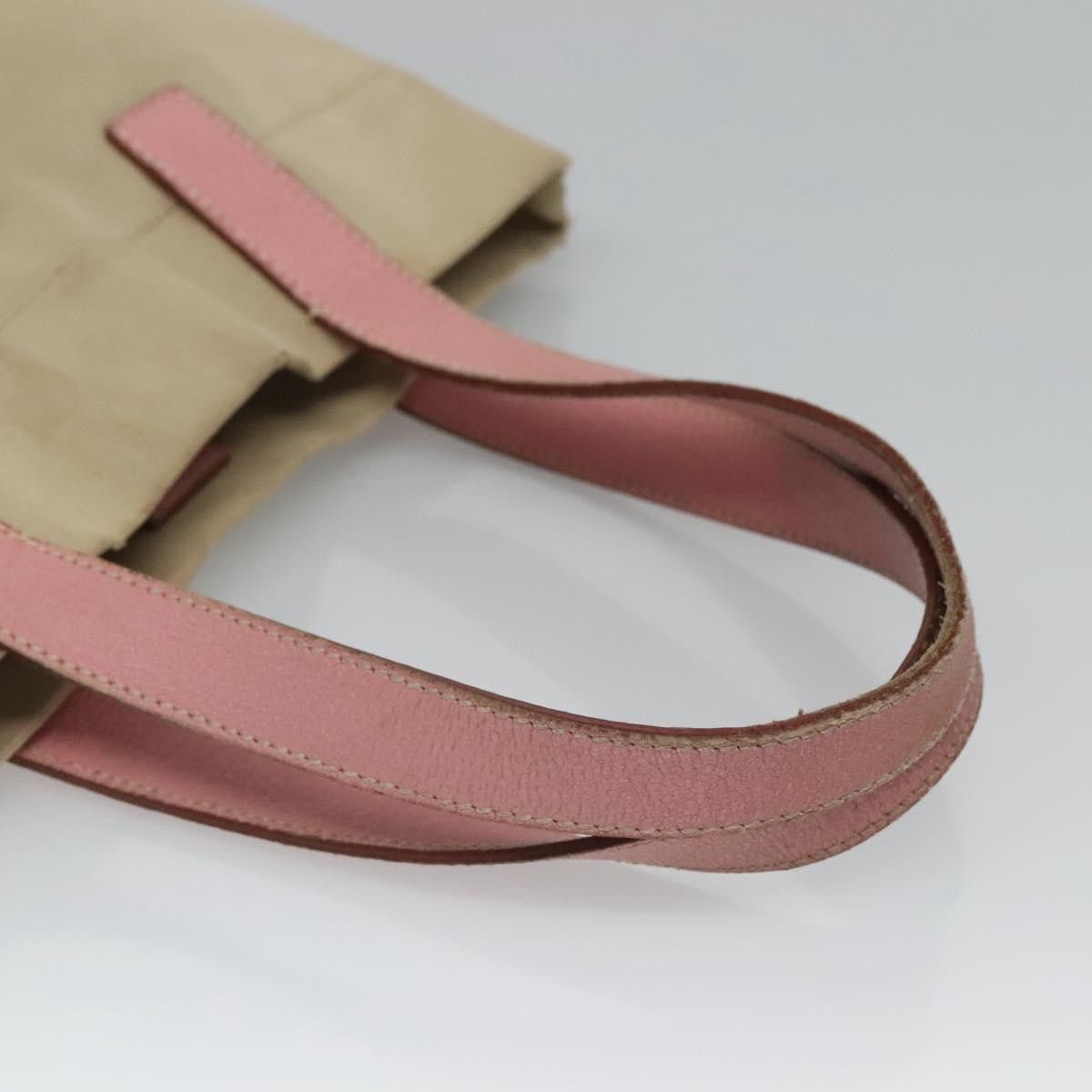 Prada PRADA Tote Bag Canvas Beige Silver Size ONE SIZE - 7 Thumbnail