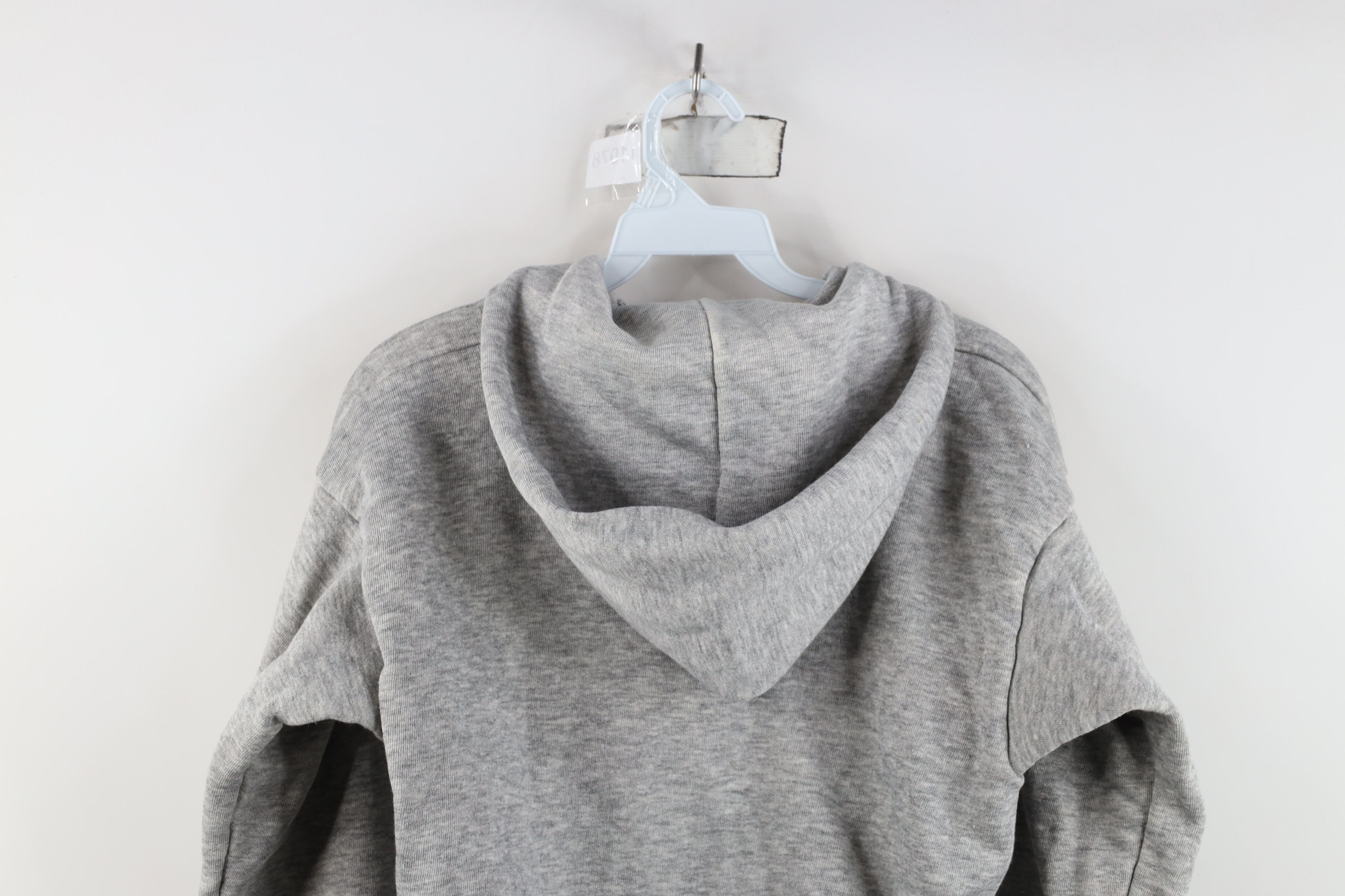 Vintage Vintage 70s Streetwear Lined Blank Triblend Hoodie USA Size M / US 6-8 / IT 42-44 - 14 Thumbnail