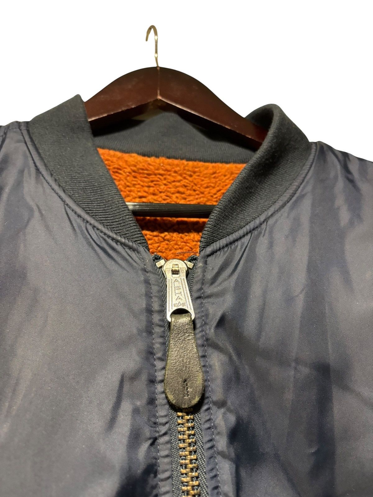 Alpha Industries Vintage Alpha Industries Reversible Sherpa MA-1 Bomber Size US M / EU 48-50 / 2 - 5 Thumbnail