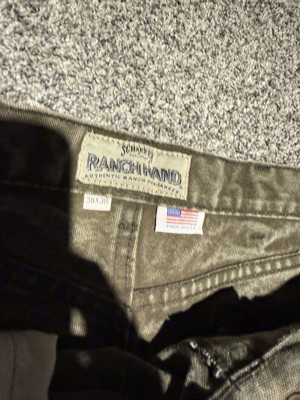Other Vintage Ranchhand faded brown jeans. Made in USA Size US 38 / EU 54 - 2 Thumbnail