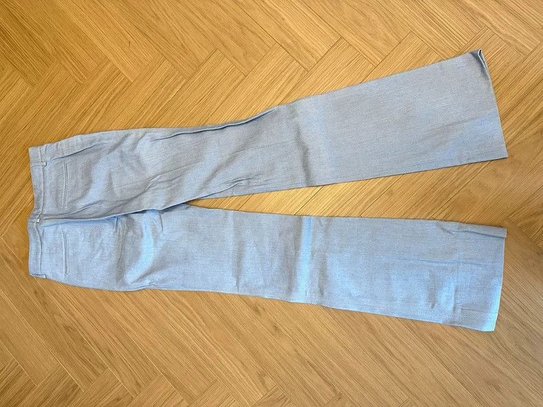 Saint Laurent Paris high-waisted denim pants by Saint Laurent Size US 38 / EU 54 - 3 Thumbnail