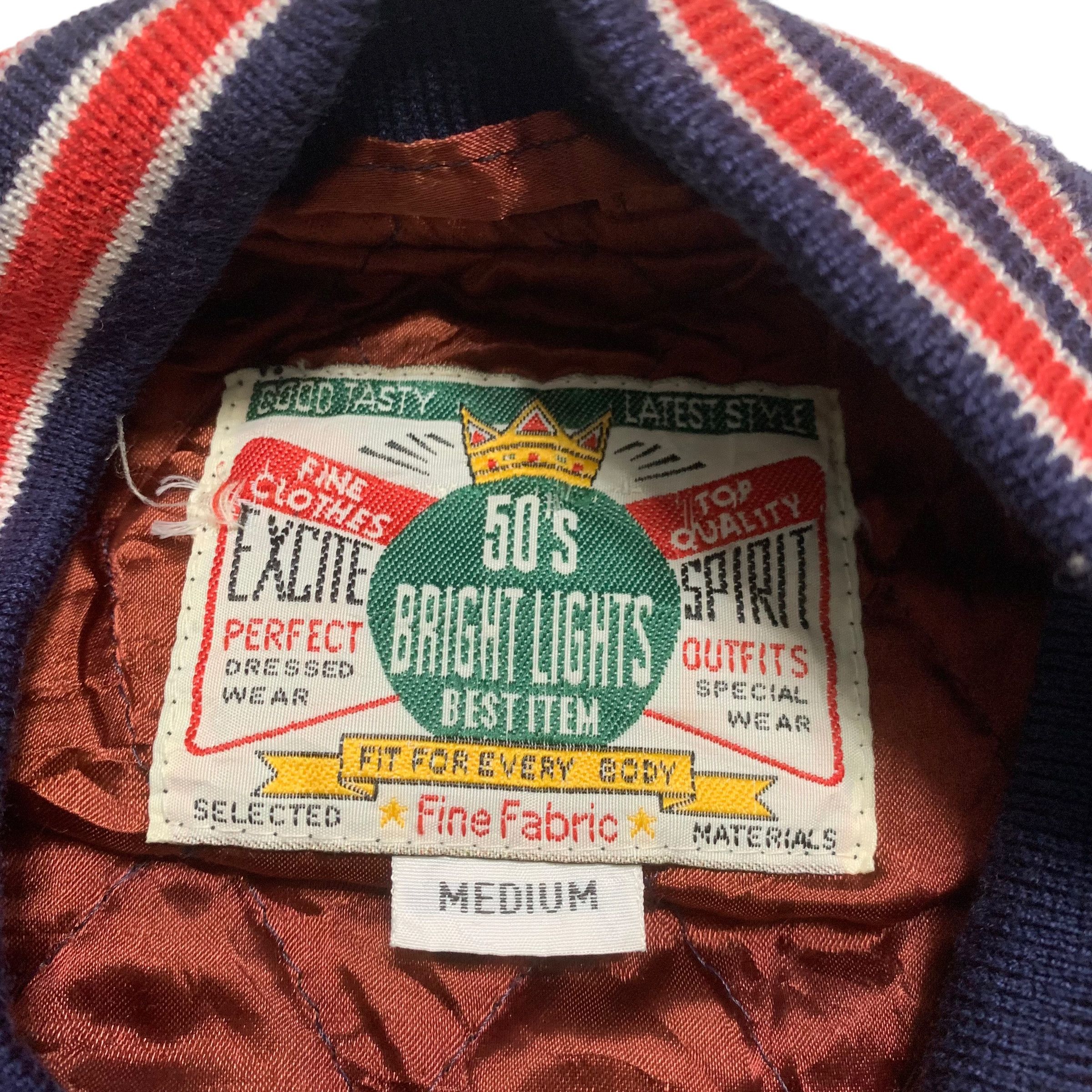 Japanese Brand Vintage Japanese Brand Bright Light Varsity Jacket Size US M / EU 48-50 / 2 - 4 Thumbnail