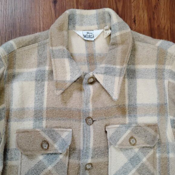 Woolrich Woolen Mills Vintage 60s Woolrich Shirt Jacket Shacket Mackinaw Cruiser Size US XL / EU 56 / 4 - 1 Thumbnail