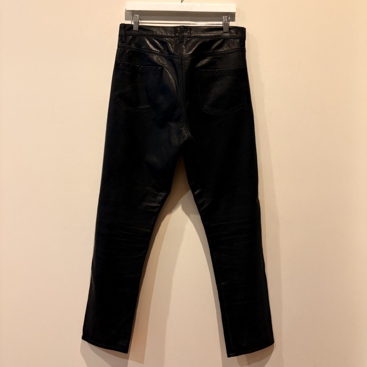 Enfants Riches Deprimes Enfants Riches Deprimes Straight Leg Leather Pants Size US 32 / EU 48 - 5 Thumbnail