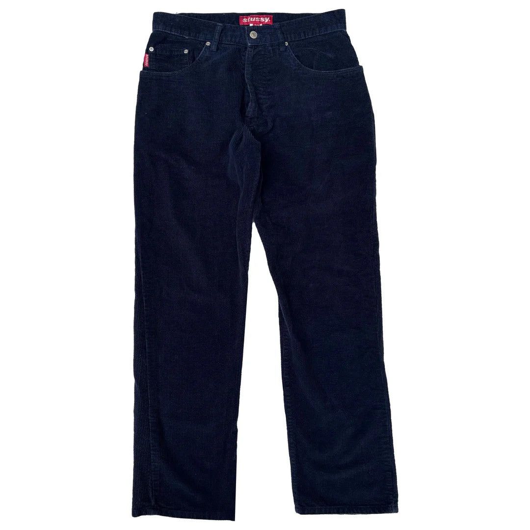 Stussy Stussy 1990 90s Vintage W32 USA Made Corduroy Pants Trousers Size US 32 / EU 48 - 2 Thumbnail