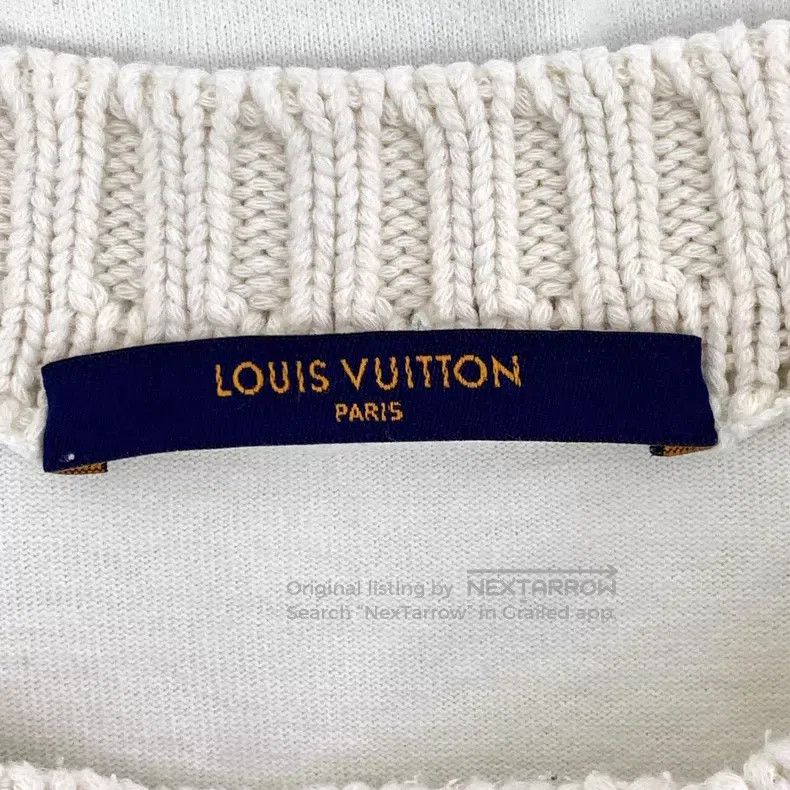Louis Vuitton Louis Vuitton 22 white logo monogrammed embroidered cotton Size US S / EU 44-46 / 1 - 6 Thumbnail