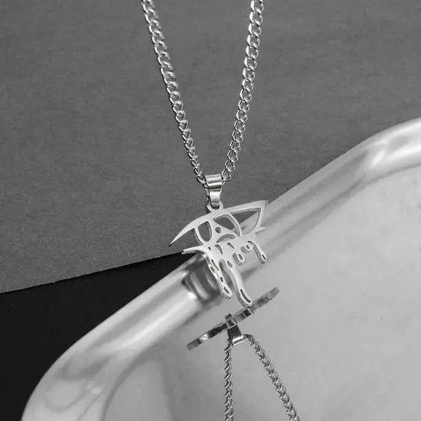 VIBE Ninja Blood Eye Pendant SS Necklaces Size ONE SIZE - 3 Thumbnail