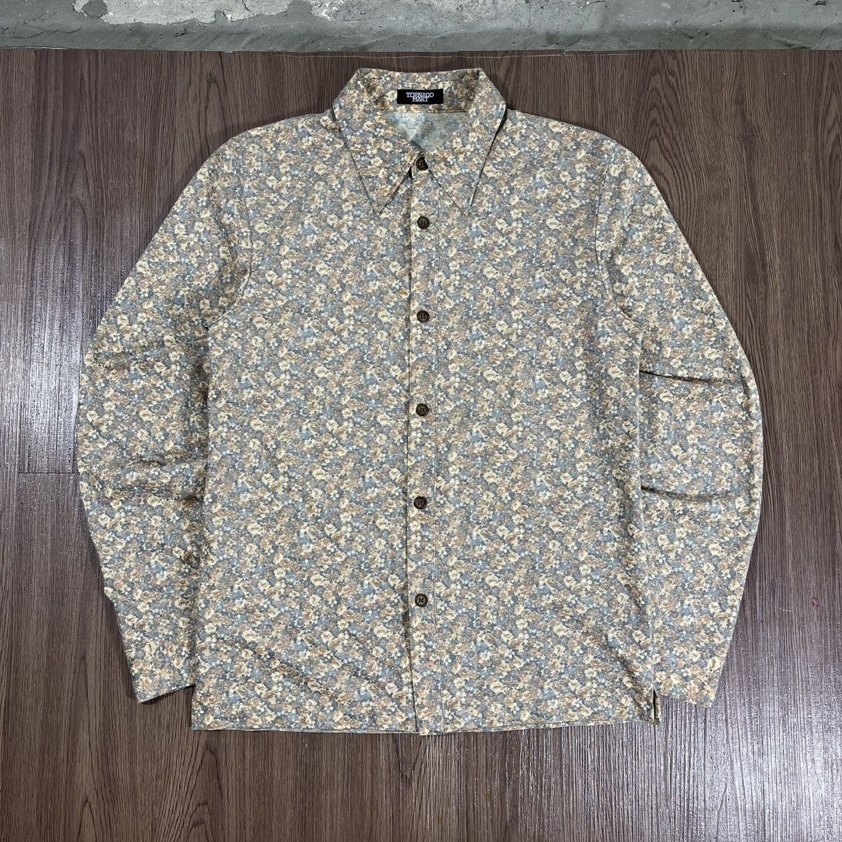 Tornado Mart Tornado Mart Floral Button Shirt Made In Japan Size US M / EU 48-50 / 2 - 1 Thumbnail