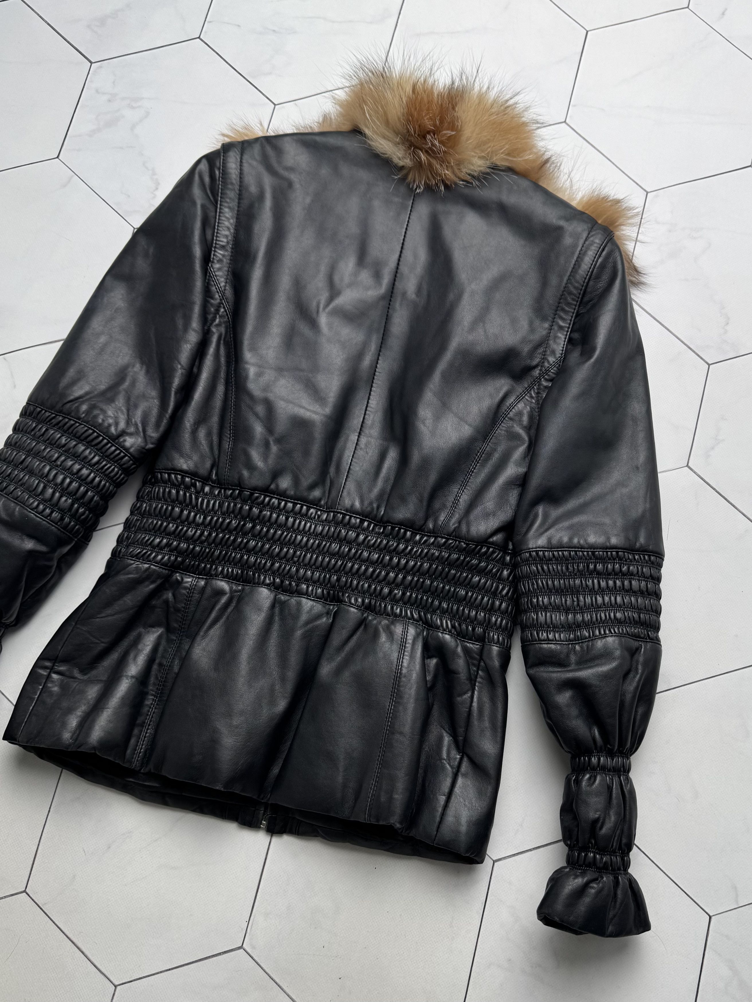 Vintage Vintage Real Lambskin Jacket With Real Fur Details E2D15 Size XS / US 0-2 / IT 36-38 - 19 Thumbnail