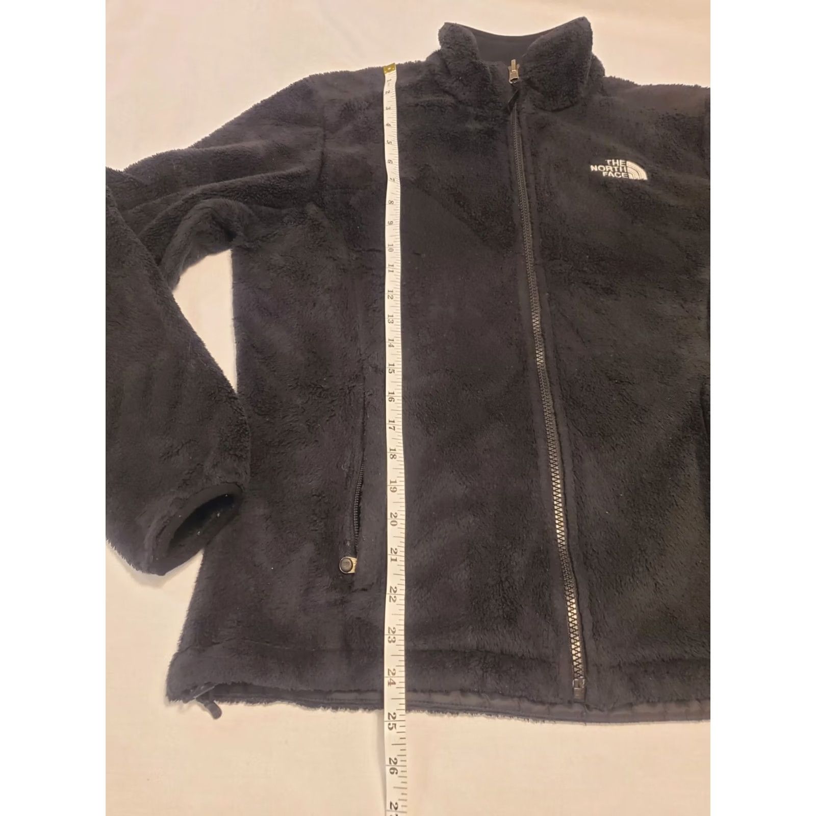 The North Face The North Face Womens Medium Fleece Jacket Black Full Zip Embroidery Logo Pocket Size M / US 6-8 / IT 42-44 - 5 Thumbnail