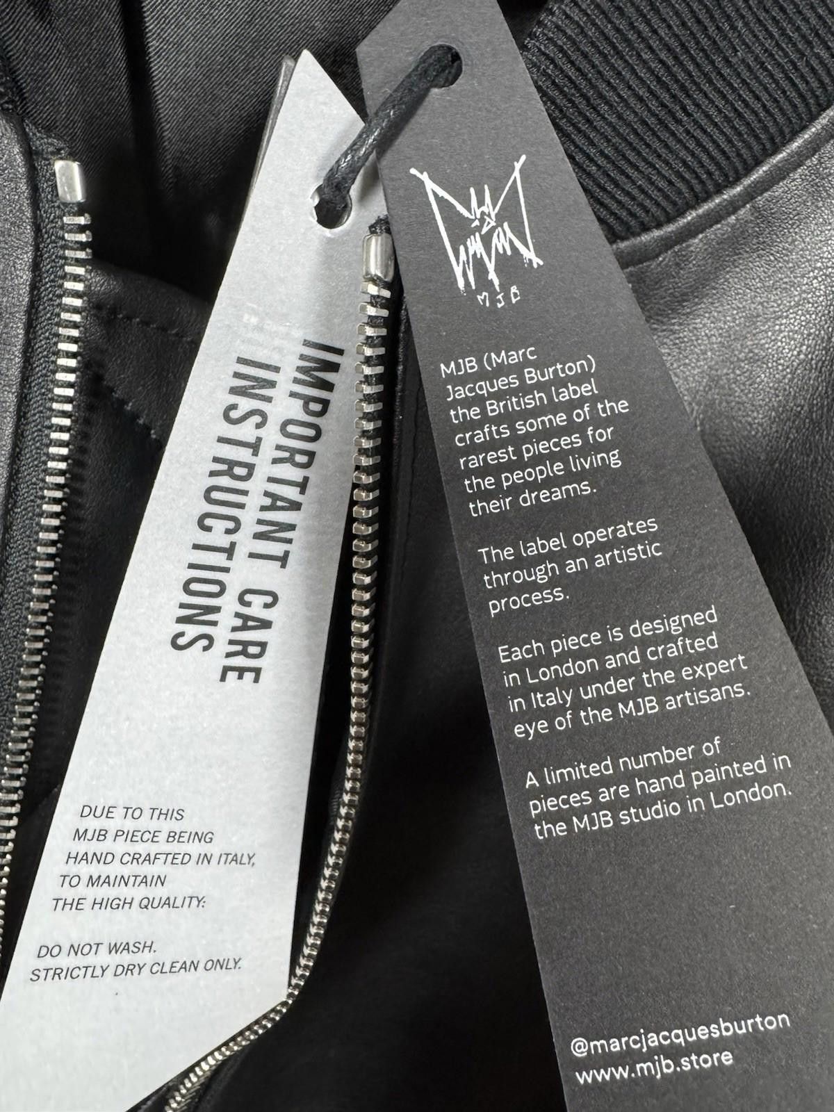 Other MJB Marc Jacques Burton Spiked Nappa Leather Bomber Jacket Size US L / EU 52-54 / 3 - 7 Thumbnail