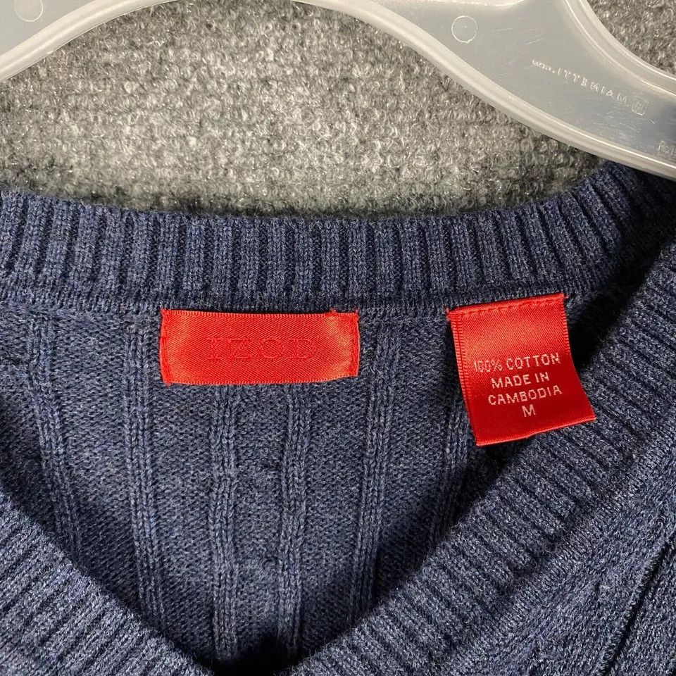 Izod Izod Sweater Men's Medium Pullover Knitted 100% Cotton M Size US M / EU 48-50 / 2 - 2 Thumbnail