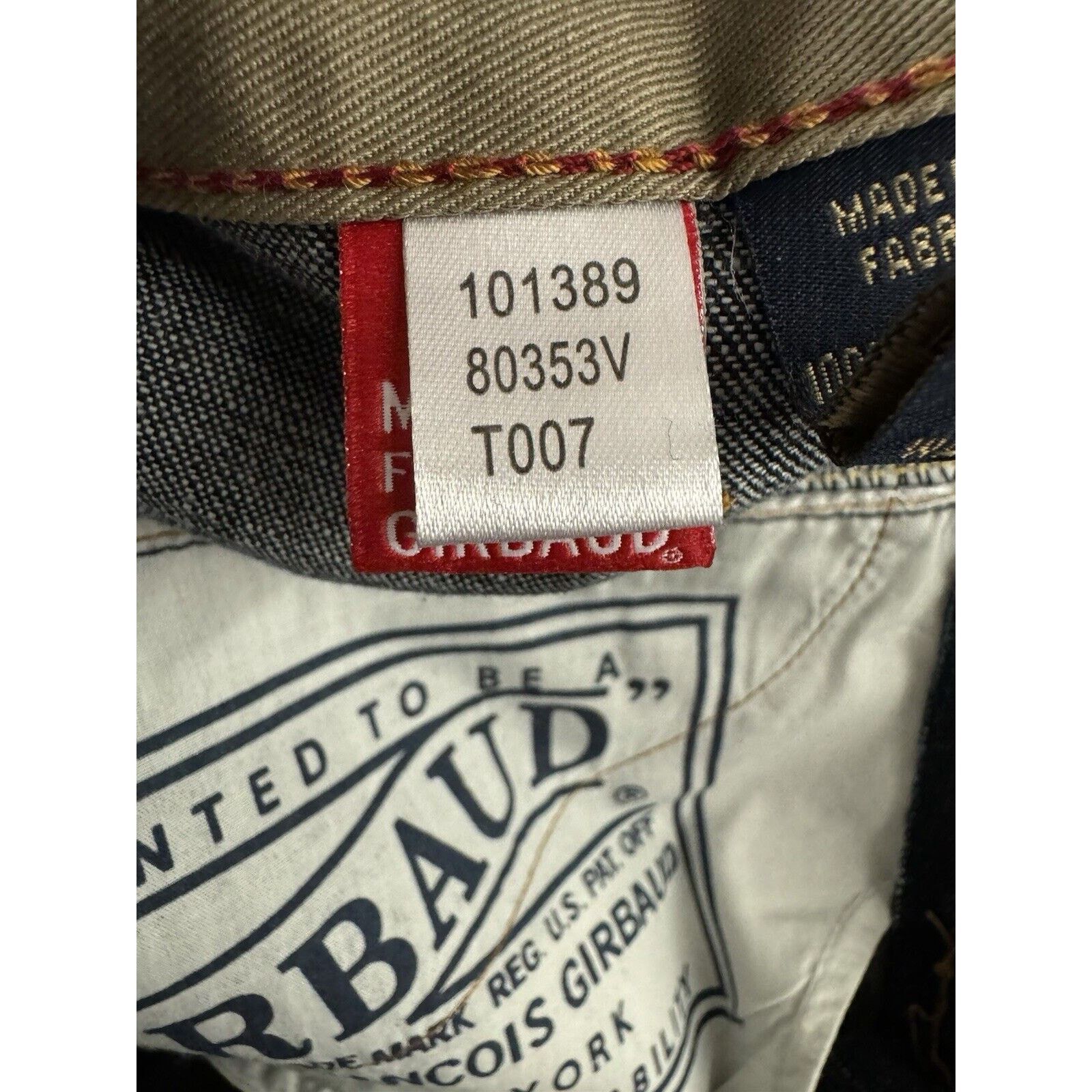 Vintage Deadstock 90s Baggy Marithe Francois Girbaud Men 33W X 30L Size US 33 - 11 Thumbnail