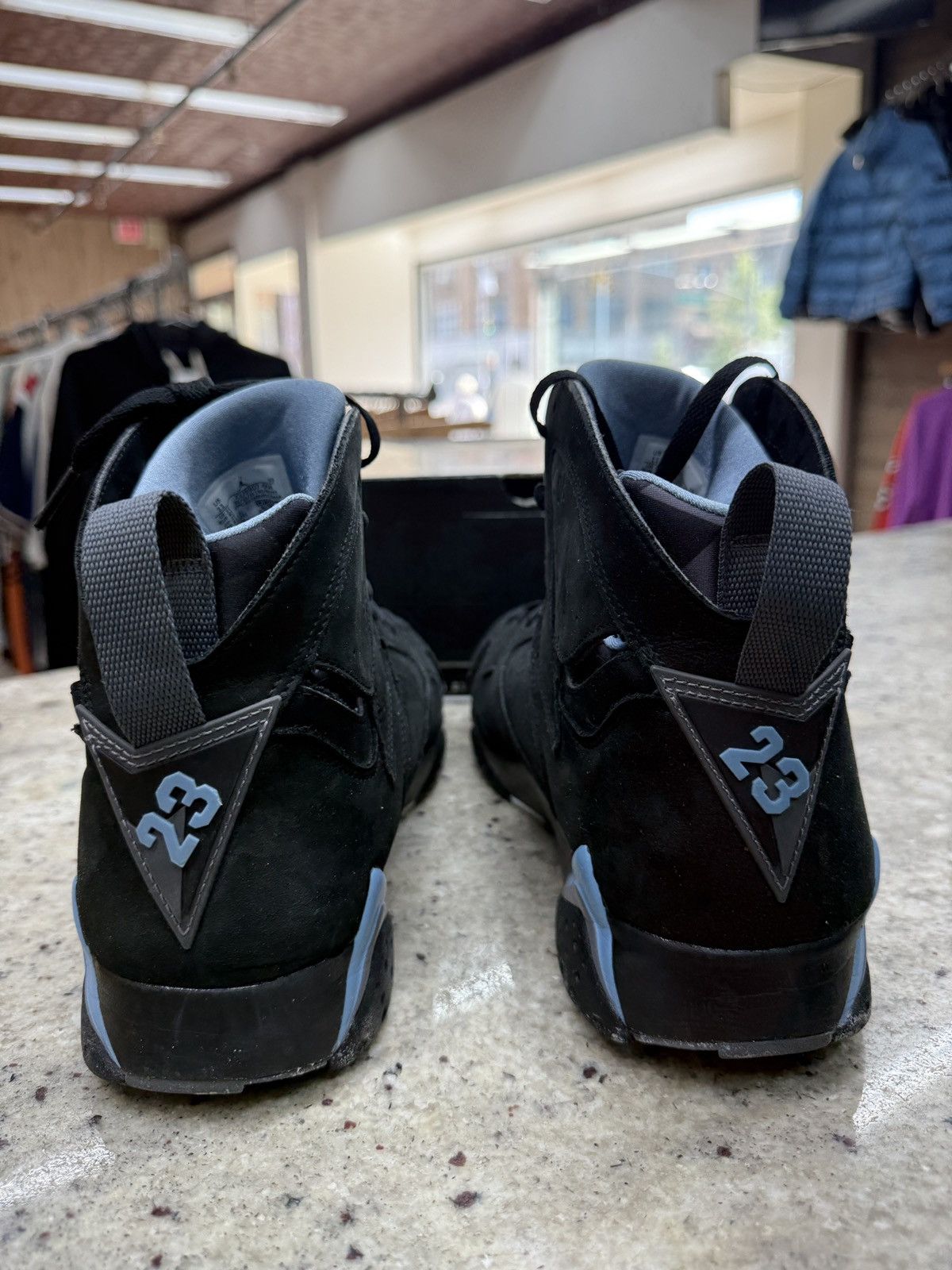 Jordan Brand Air Jordan 7 Chambray 7s Size US 11 / EU 44 - 4 Thumbnail