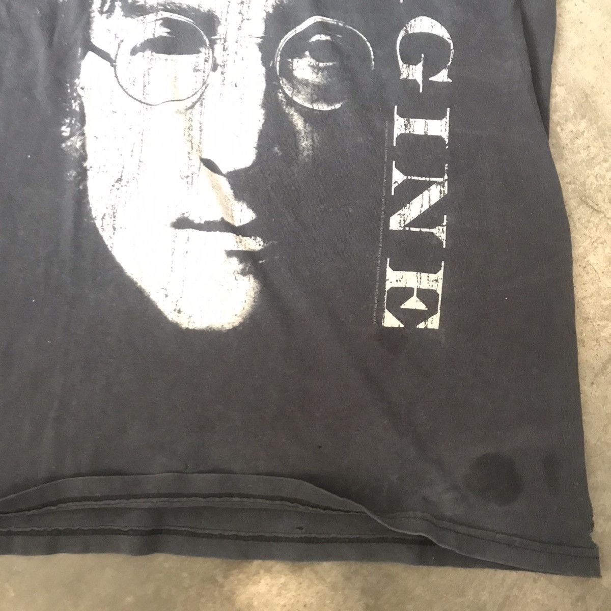 Band Tees JOHN LENNON IMAGINE 2007 Yoko Ono Lennon Photo Ian Macmillan Size US S / EU 44-46 / 1 - 16 Thumbnail