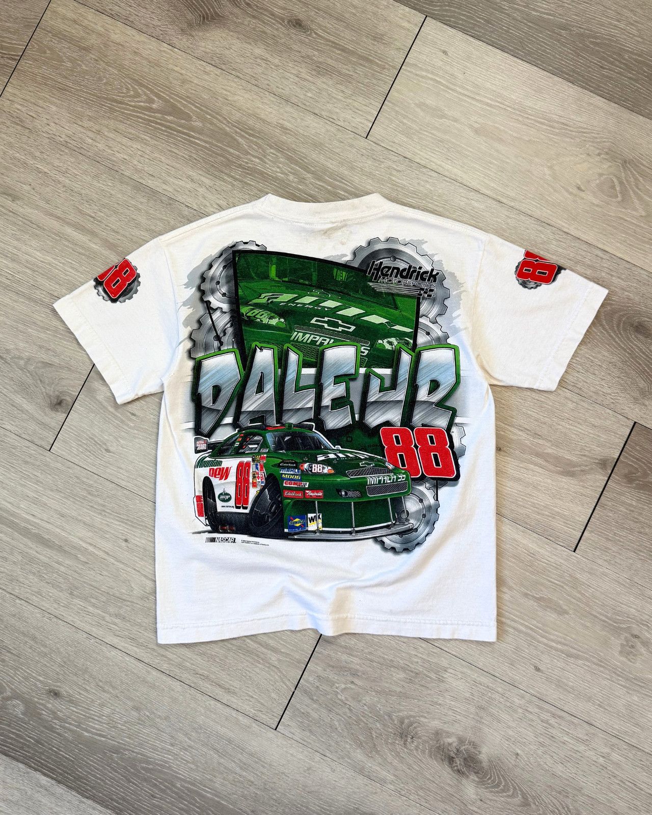 NASCAR 2009 NASCAR Dale Earnhardt Jr. #88 AMP T-Shirt Youth Medium Size US XS / EU 42 / 0 - 2 Thumbnail