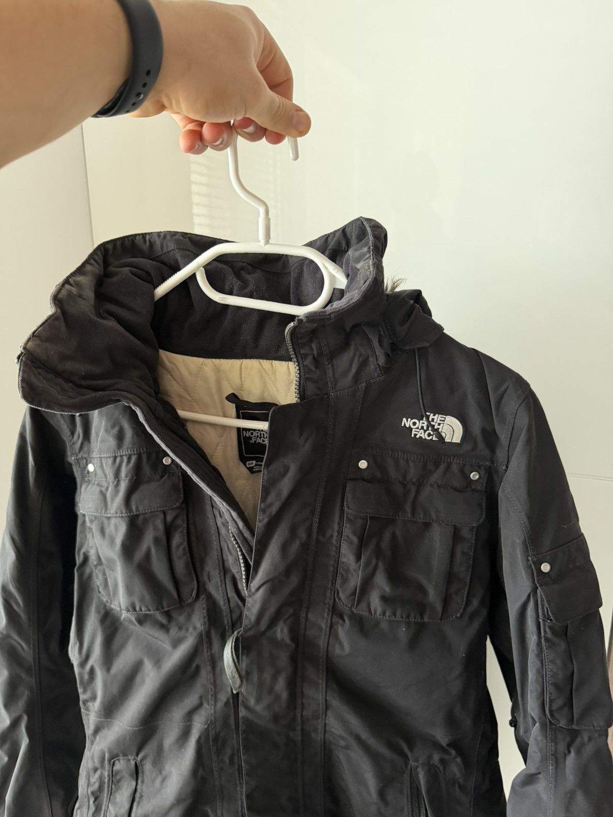 The North Face The North Face Embroidered Logo Vintage Fure Outdoor Jacket Size M / US 6-8 / IT 42-44 - 5 Thumbnail