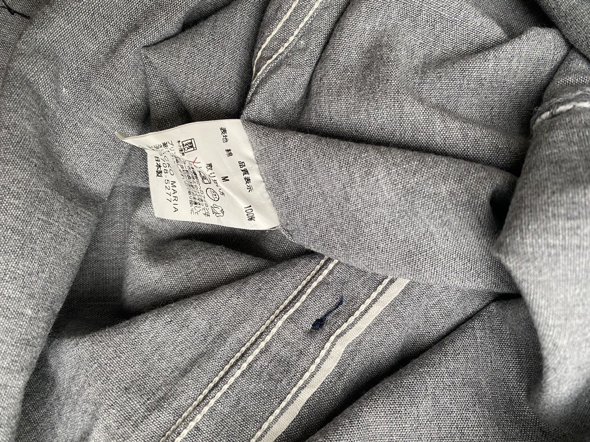 Wacko Maria WACKO MARIA (THE GUILTY PARTIES) S/S CHAMBRAY WORK SHIRT Size US M / EU 48-50 / 2 - 6 Thumbnail