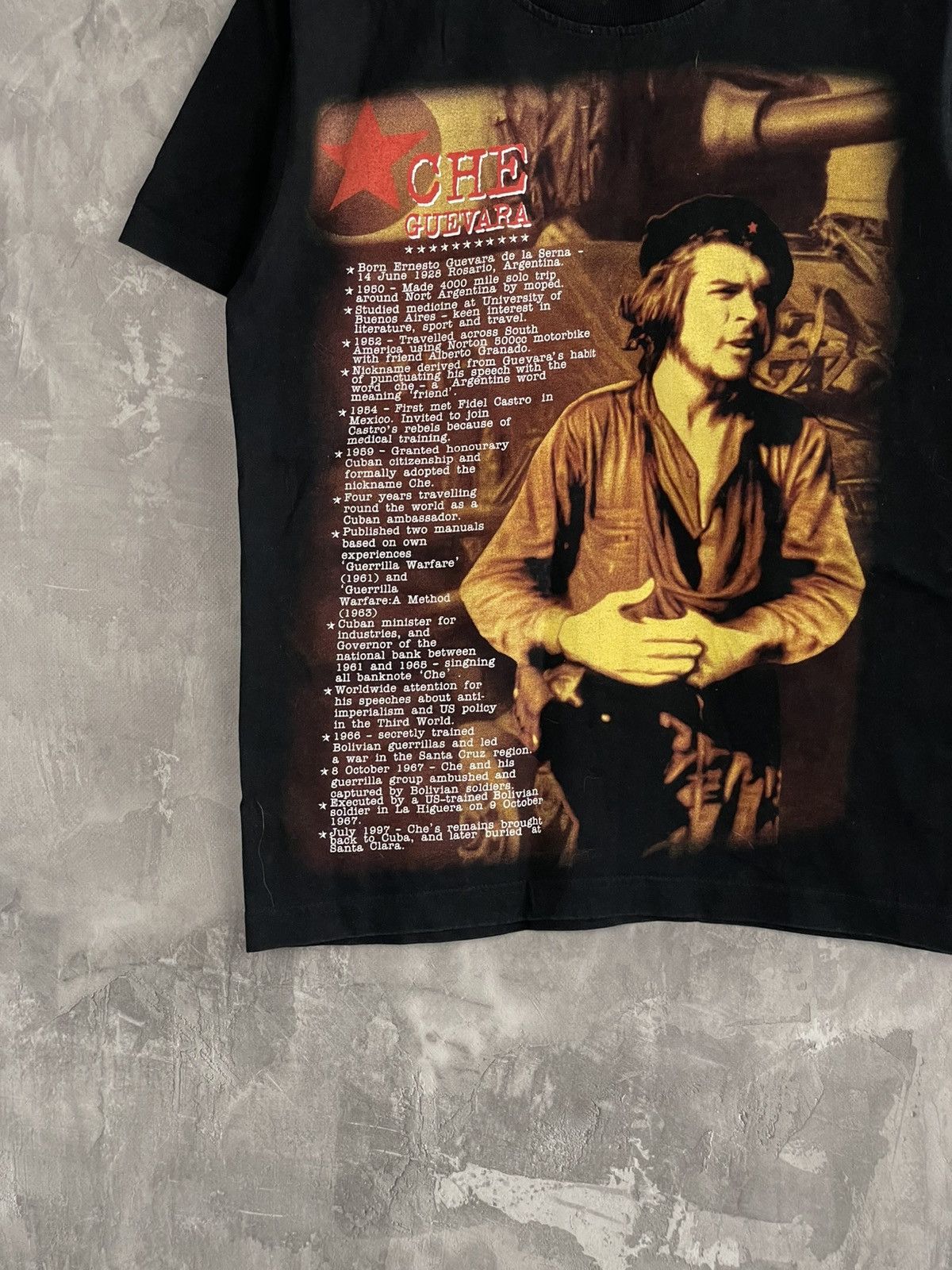 Other Vintage 1999 Che Guevara T Shirt Fidel Castro Y2K Tee Size US S / EU 44-46 / 1 - 5 Thumbnail