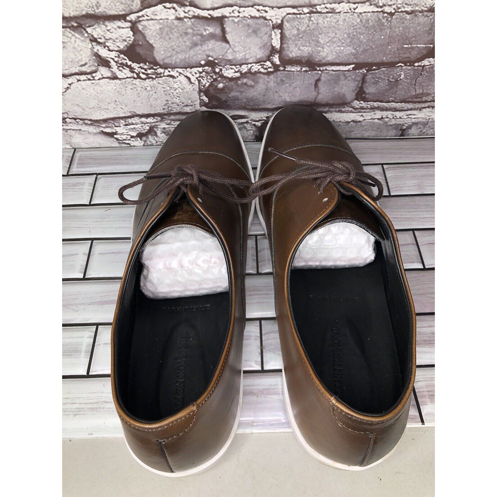 Allen Edmonds Allen Edmonds Park Avenue Brown leather Oxford Dress Sneaker Size US 13 / EU 46 - 6 Thumbnail
