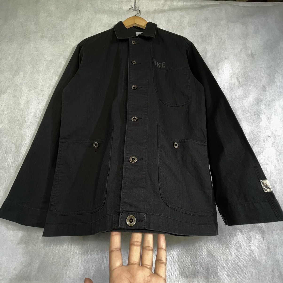 Vintage Rare! Vintage Nike Est. 1972 Herringbone Chore Jacket Size US L / EU 52-54 / 3 - 4 Thumbnail