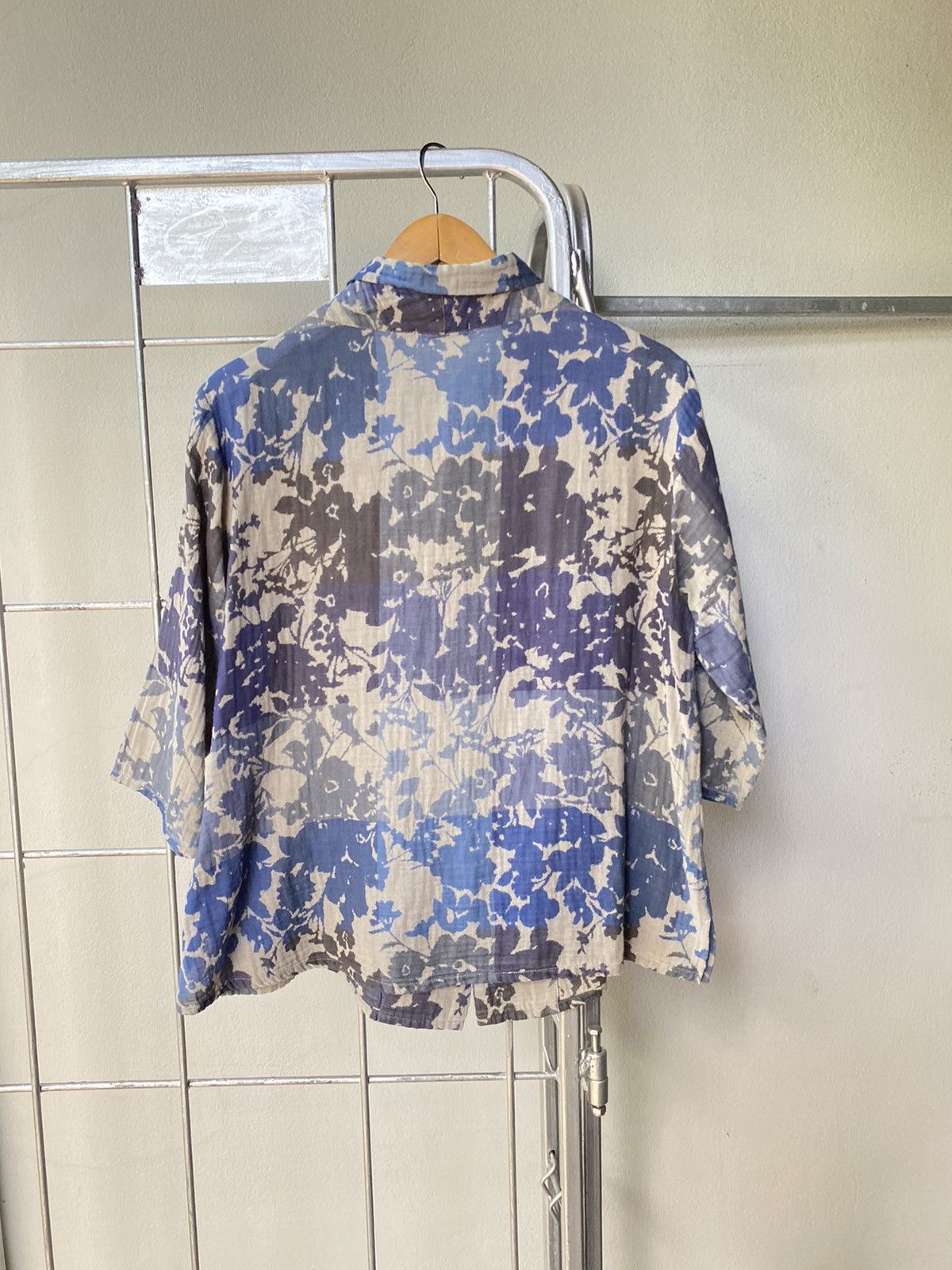 Issey Miyake Plantation floral printed shirt Size M / US 6-8 / IT 42-44 - 2 Thumbnail