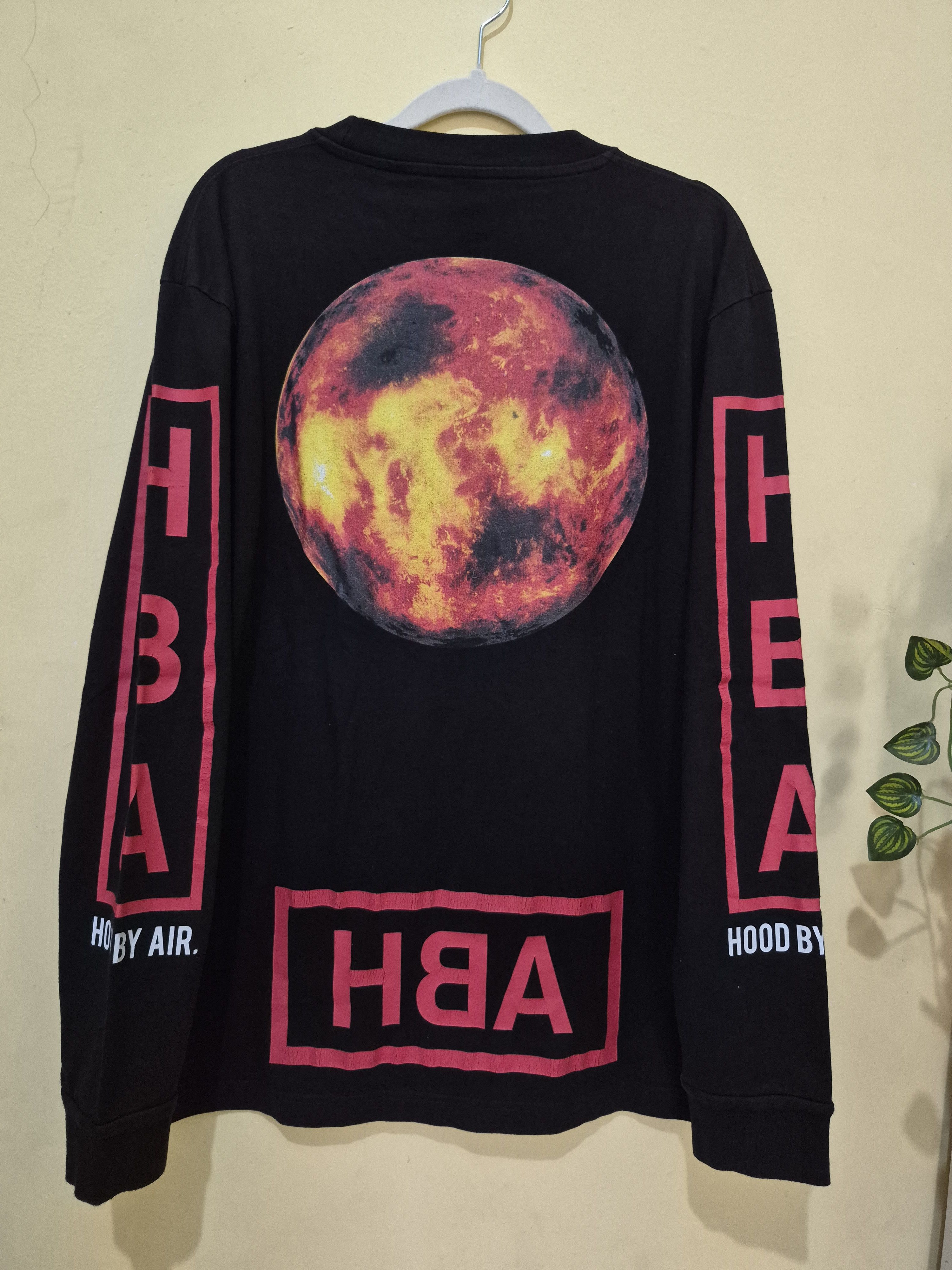 Hood By Air Hood by Air x H.R. Giger Spinal Print Longsleeve shirt