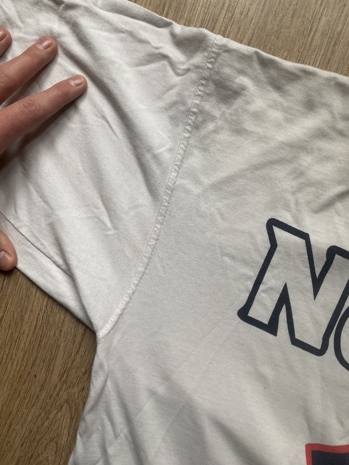 MLB × New York Yankees × Vintage Vintage 90s Yankees New York Big Logo MLB Y2K majestic Shirt Size US L / EU 52-54 / 3 - 6 Thumbnail