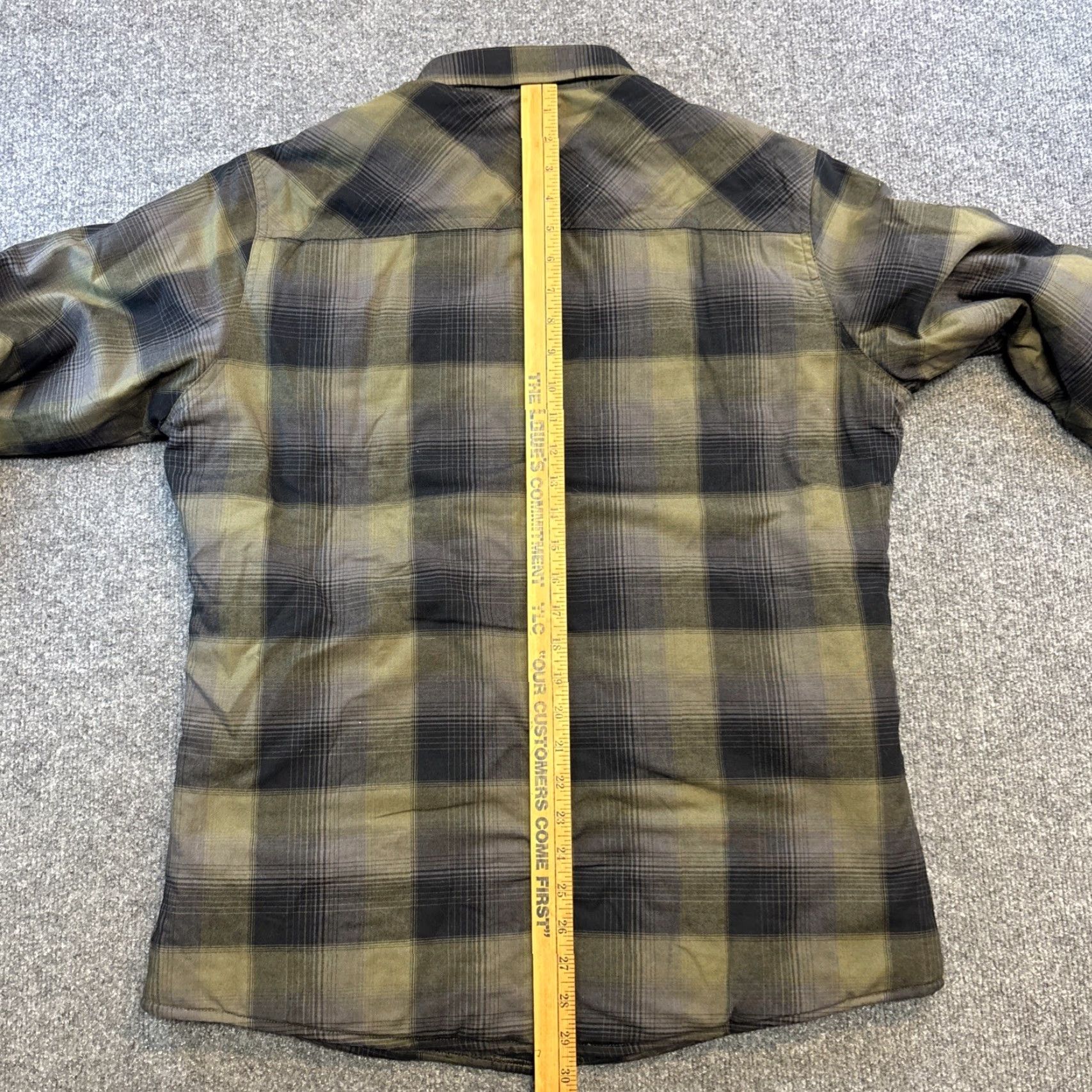 Vintage Kuhl Joyrydr Shirt-Jac Men M Sand Storm Flannel Shacket Sherpa Lined Jacket Size US M / EU 48-50 / 2 - 8 Thumbnail