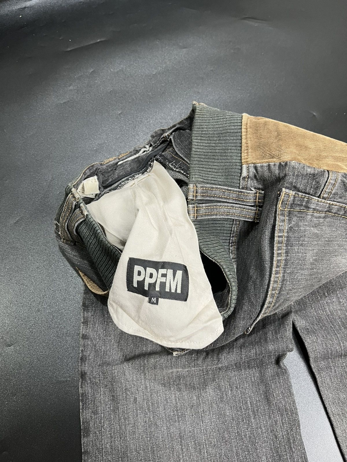 If Six Was Nine × Japanese Brand × PPFM PPFM jeans Corduroy punk style Size US 30 / EU 46 - 9 Thumbnail