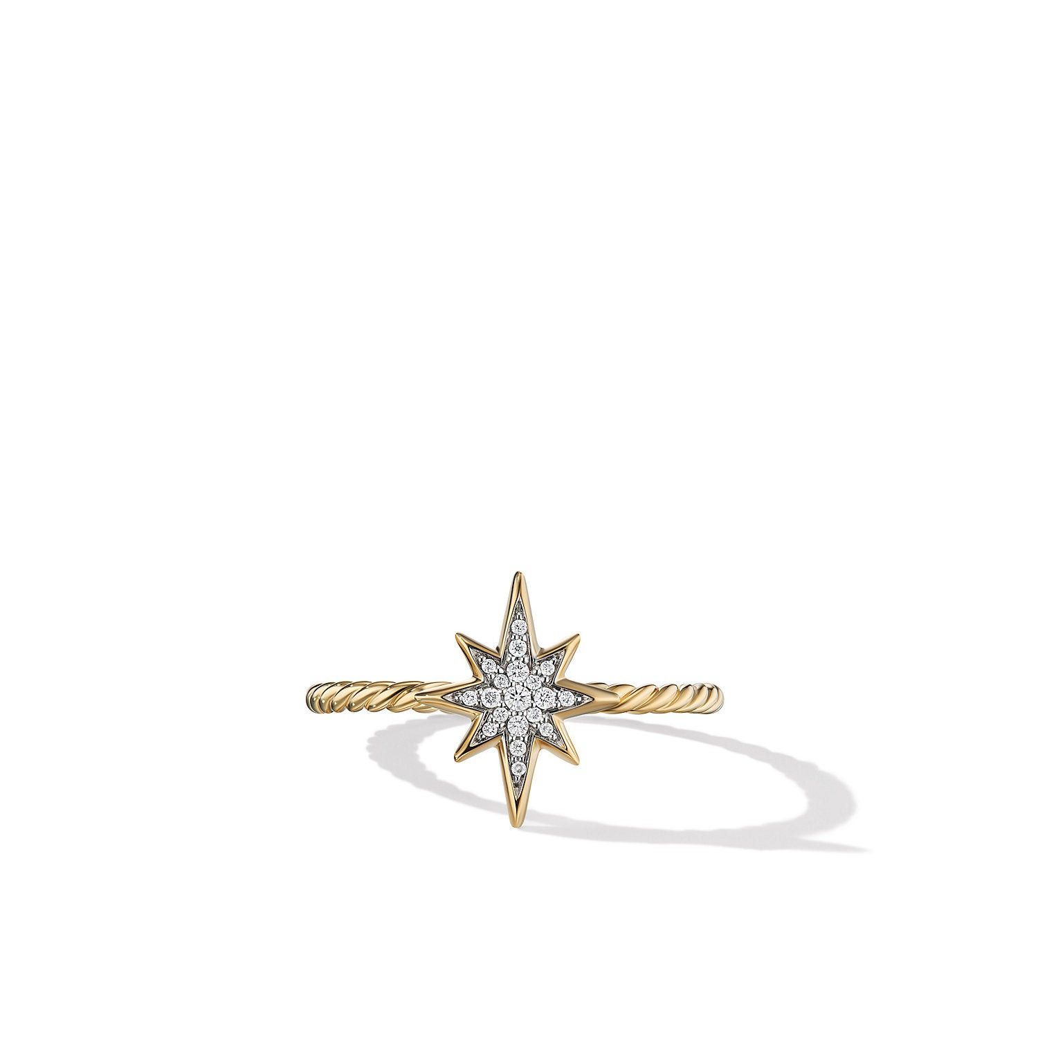 David Yurman o1w1db10325 R17143D Ring in 18K Yellow Gold with Diamonds Size ONE SIZE - 1 Thumbnail