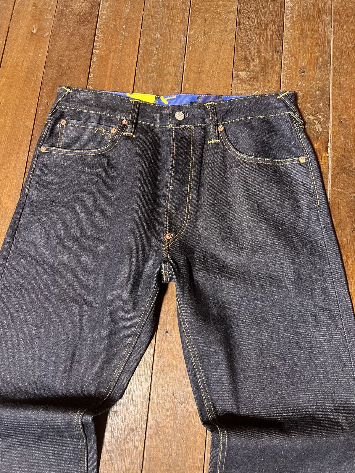 Evisu Evisu Daicock Denim Pants Size US 32 / EU 48 - 12 Thumbnail