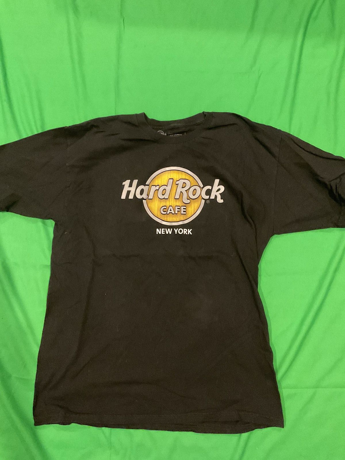 Hard Rock Cafe × Vintage Hard Rock Cafe New York black t-shirt Size US L / EU 52-54 / 3 - 1 Thumbnail