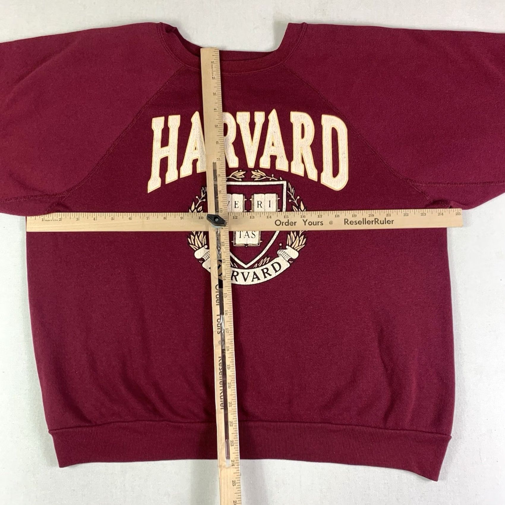 Vintage VINTAGE Harvard University sweater 1980s Discus Athletic Red XL Made In USA Mens Size US XL / EU 56 / 4 - 5 Thumbnail