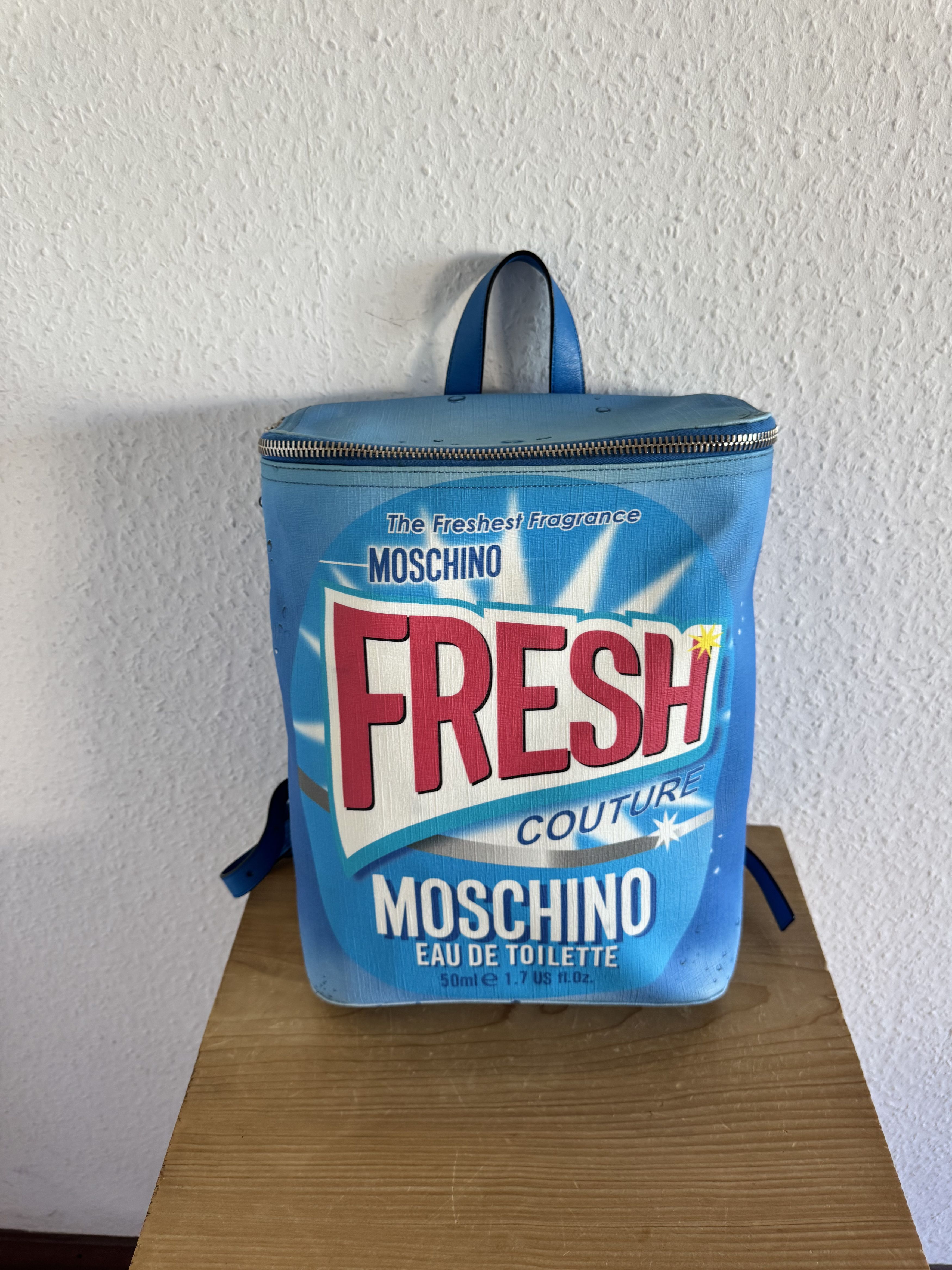Moschino Fresh Couture Bottle Backpack Size ONE SIZE - 2 Thumbnail