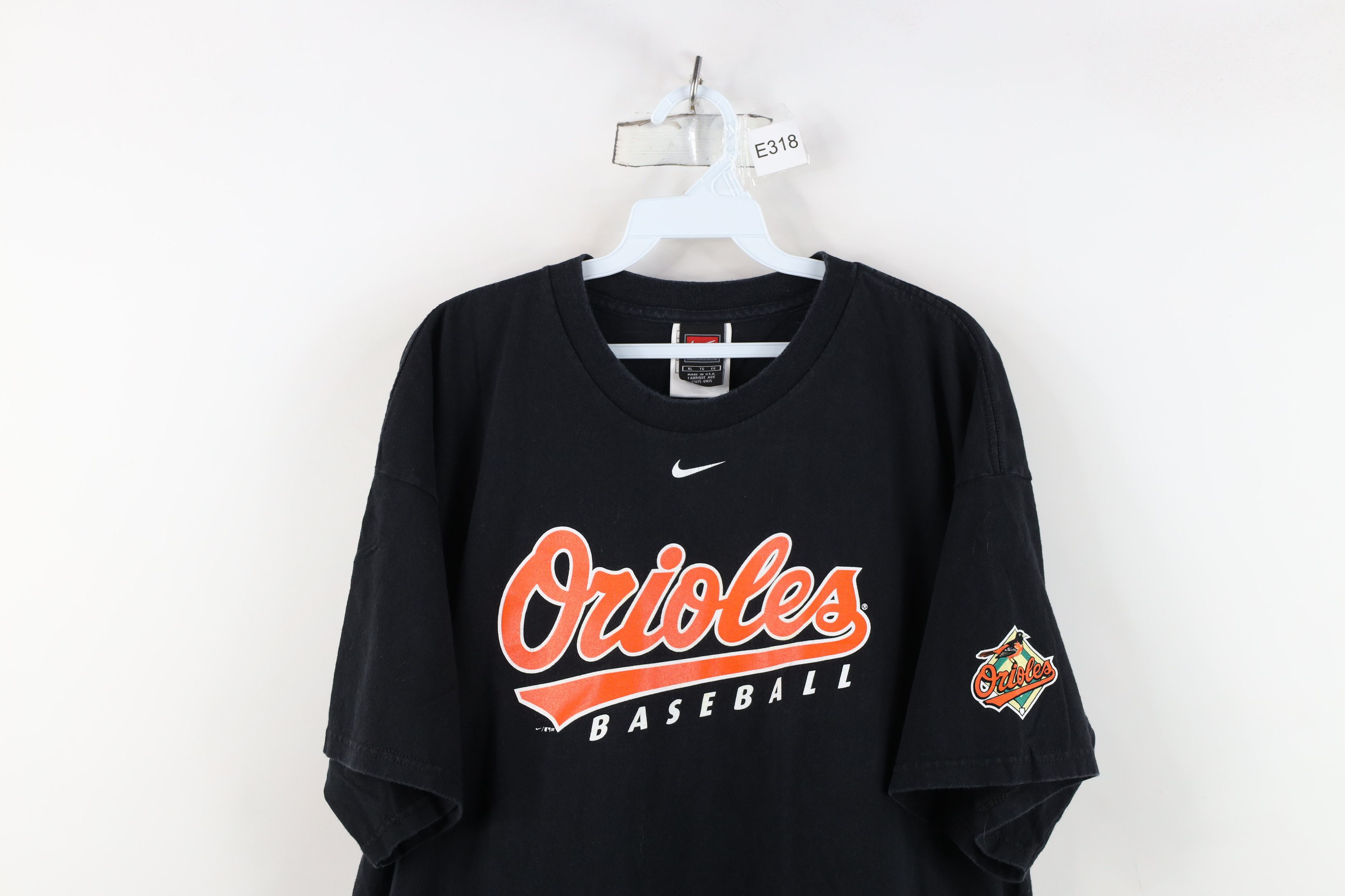Nike Vintage 2002 Nike Swoosh Baltimore Orioles T-Shirt USA Size US XL / EU 56 / 4 - 2 Thumbnail
