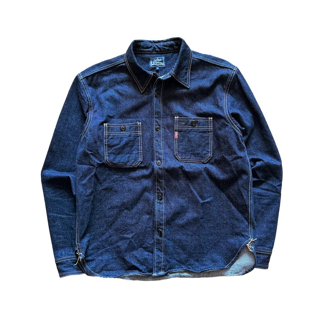 Studio D'Artisan Studio d'Artisan D5335 14 Oz Selvedge Denim Jacket (42/M) Size US M / EU 48-50 / 2 - 1 Thumbnail