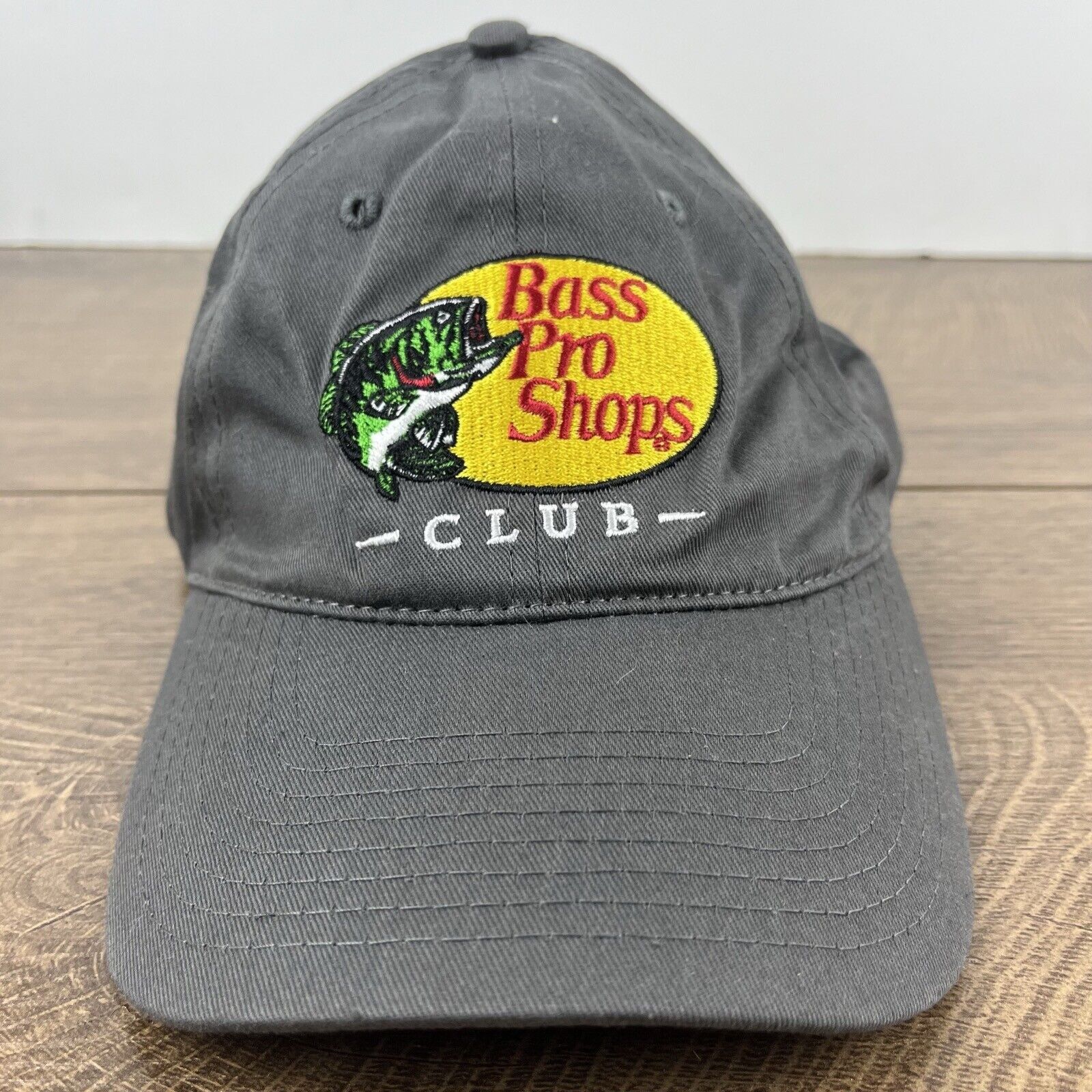 Other Bass Pro Shops Hat Bass Pro Club Hat Gray Hat Adjustable Hat Size ONE SIZE - 6 Thumbnail