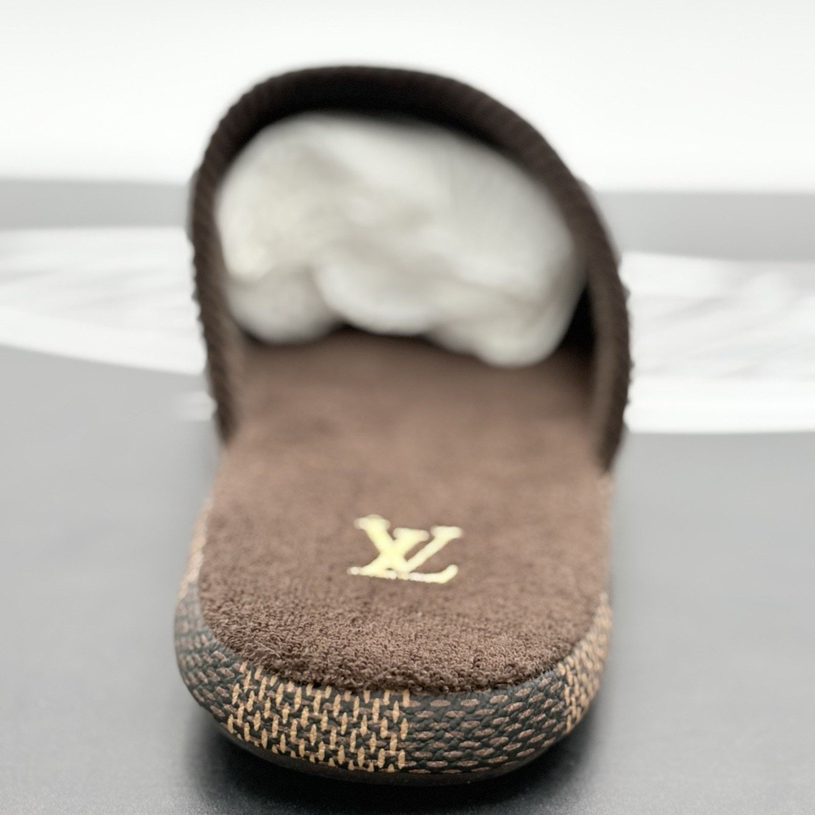 Louis Vuitton Louis Vuitton Palace Slipper Damier Pop ' Ebene ' | NEW! Size US 12 / EU 45 - 3 Thumbnail