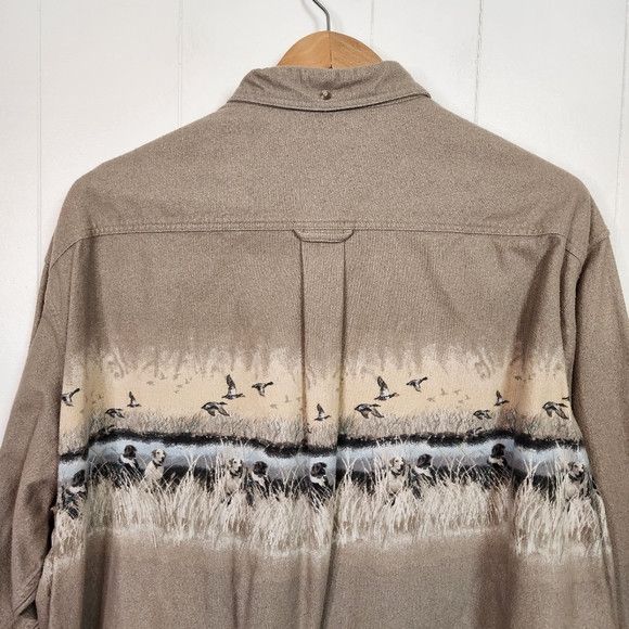 Cabelas Cabela's Chamois Hunting Dog Dogs Flannel Shirt Mens XXL Size US XXL / EU 58 / 5 - 5 Thumbnail