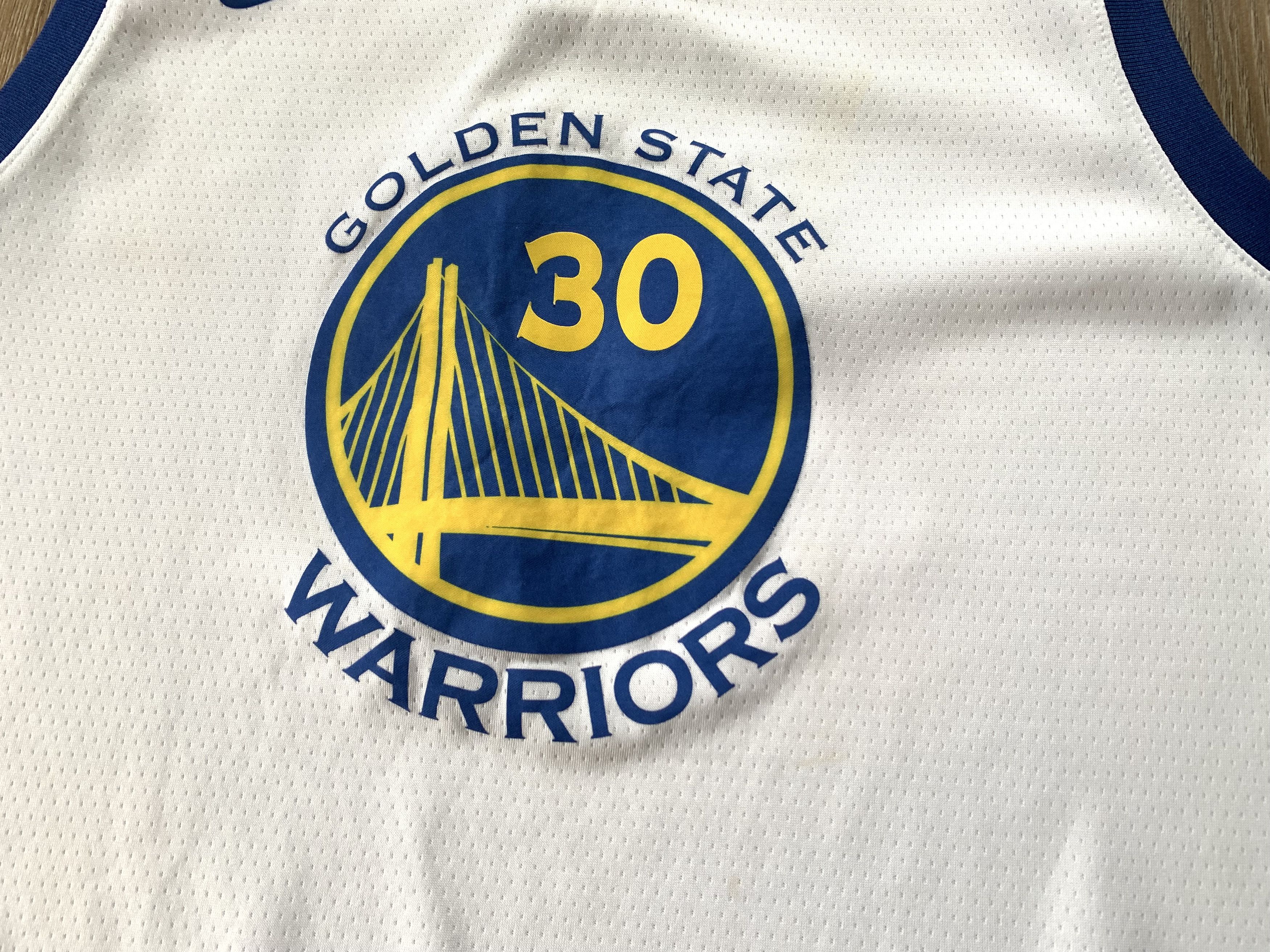 NBA × Nike × Vintage Nike NBA Golden State Warriors Stephen Curry #30 Jersey Size US XL / EU 56 / 4 - 5 Thumbnail