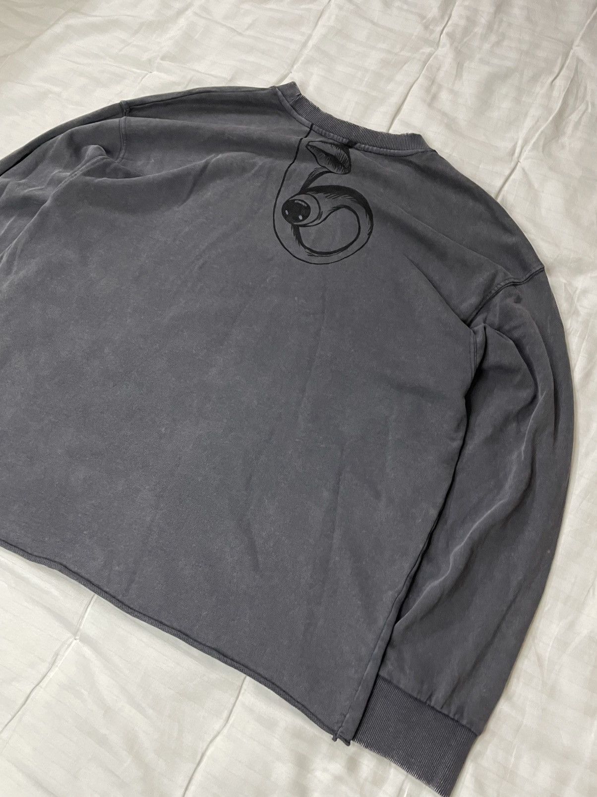 Anime Handmade Custom Anime Parasyte Sweatshirt Japanese Style Y2K Size US L / EU 52-54 / 3 - 8 Thumbnail