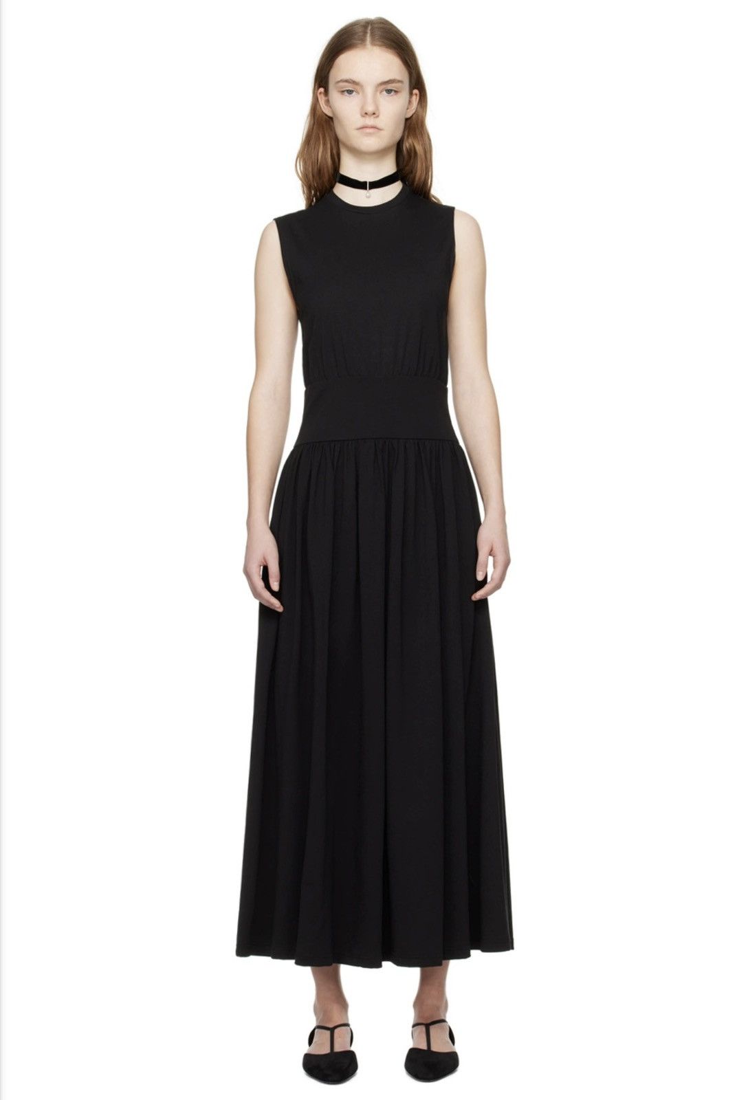 Toteme Toteme black sleeveless midi dress size XXS Size XXS / US 00 / IT 34 - 1 Thumbnail
