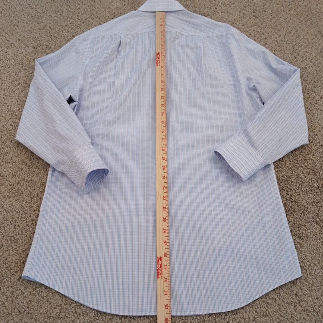 Charles Tyrwhitt Charles Tyrwhitt Shirt Mens Size 16 Slim Pink Plaid Long Sleeve Button Up Size US L / EU 52-54 / 3 - 6 Thumbnail