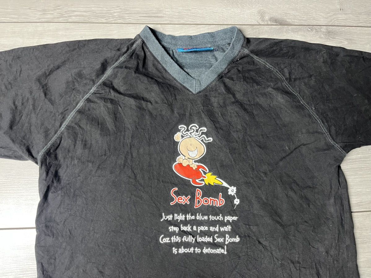 Hook-Ups Bubblegum tshirt Mens Medium Black 2003 Sex bomb Funny Size US M / EU 48-50 / 2 - 3 Thumbnail