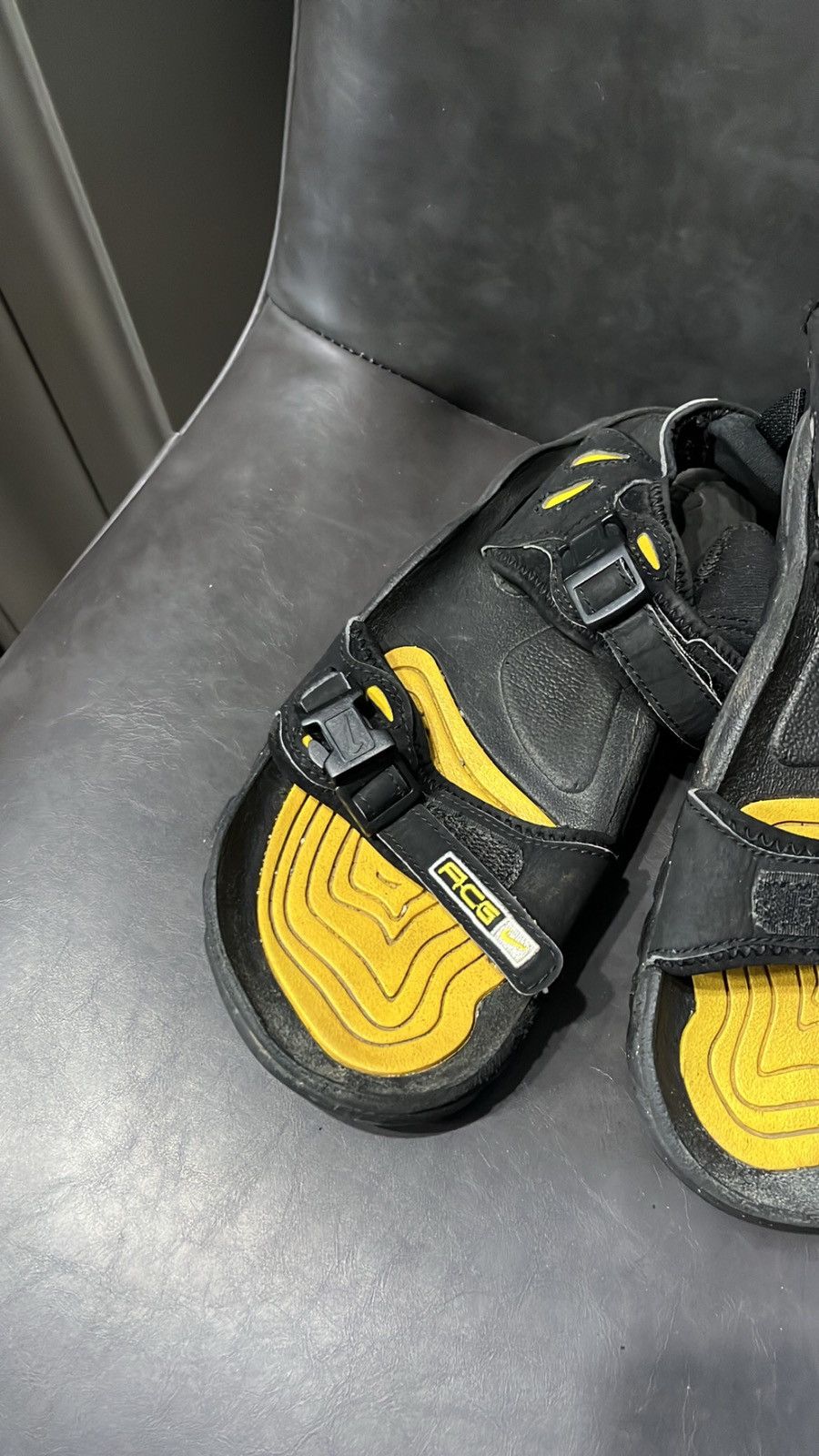 Nike × Nike ACG × Vintage Vintage 90s Nike ACG Air Deschultz Sandal Slipper Size US 8.5 / EU 41-42 - 2 Thumbnail