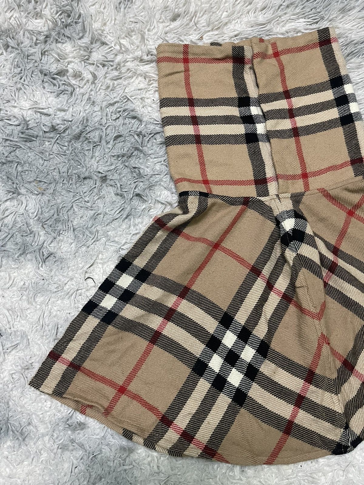 Burberry 🔥RARE🔥BURBERRY NOVACHECK WOOL MINI DRESS Size M / US 6-8 / IT 42-44 - 4 Thumbnail
