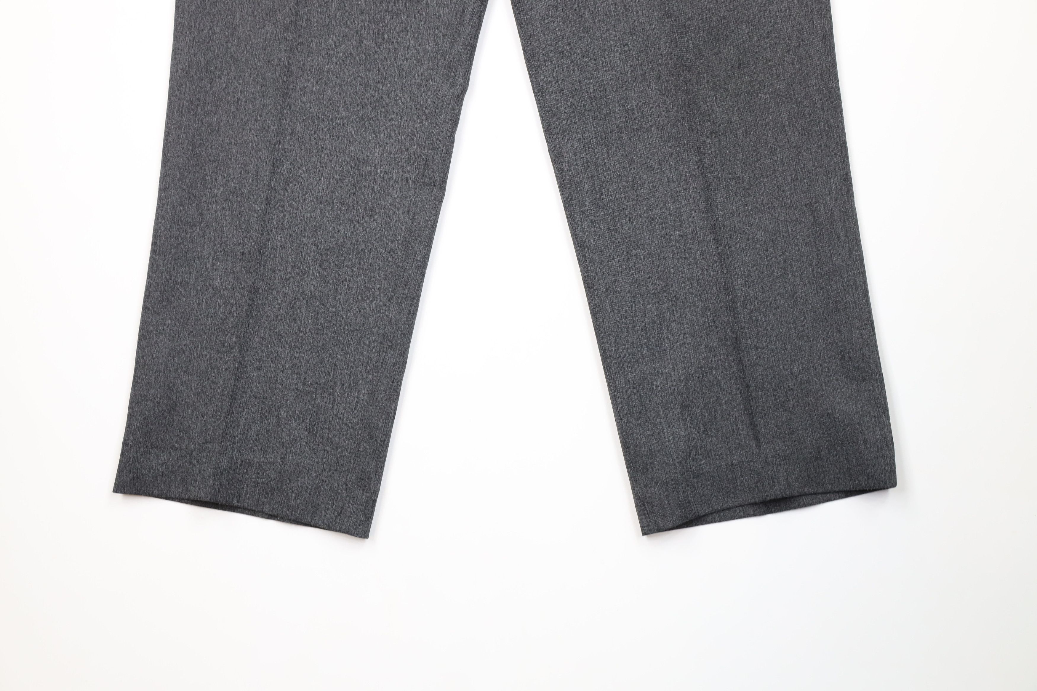 Levi's Vintage 90s Levis Knit Wide Leg Chino Pants Dark Gray Size US 38 / EU 54 - 4 Thumbnail