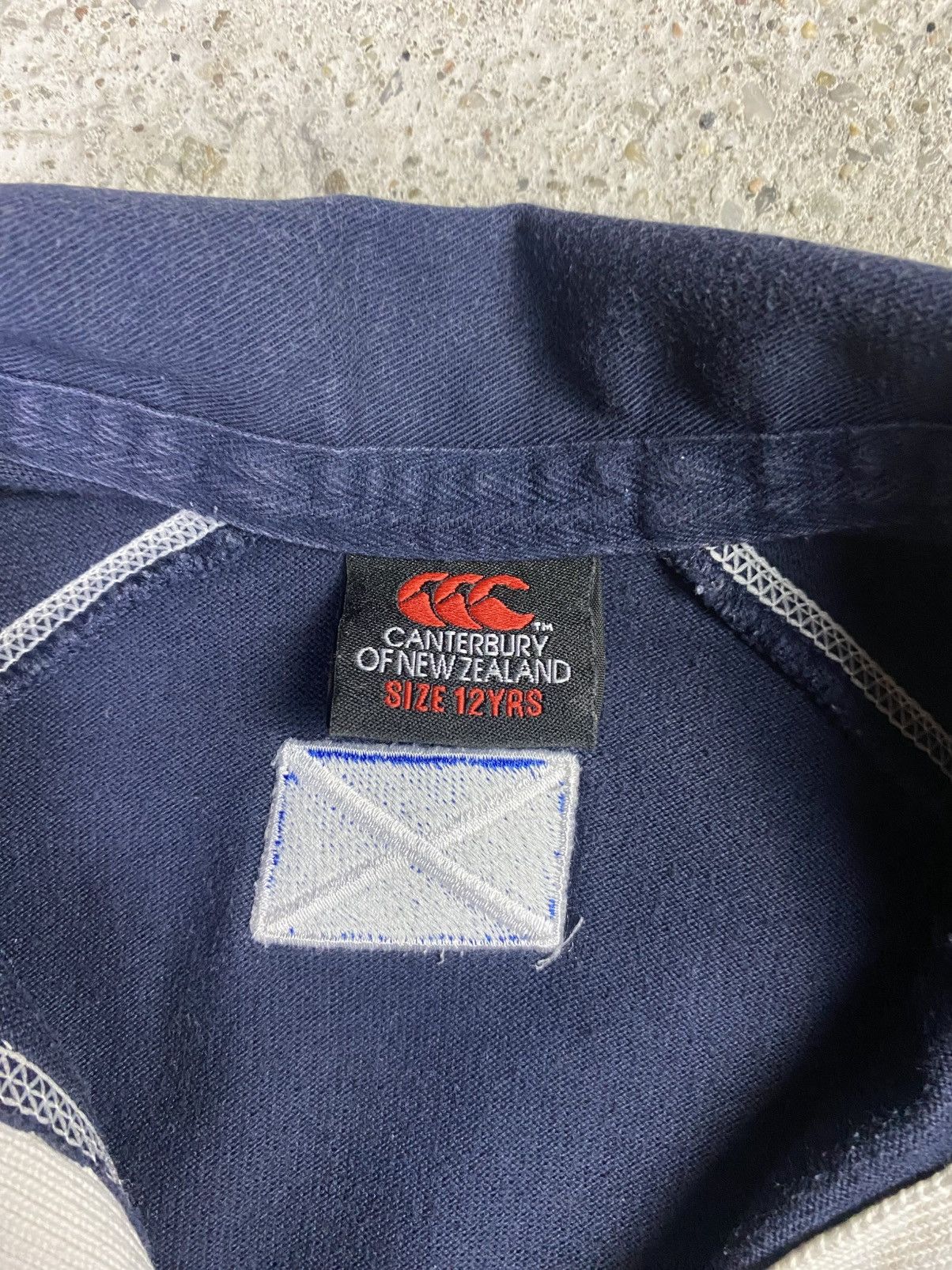 Canterbury of New Zealand Canterbury polo T-shirt Tee Navy rugby Size US M / EU 48-50 / 2 - 3 Thumbnail