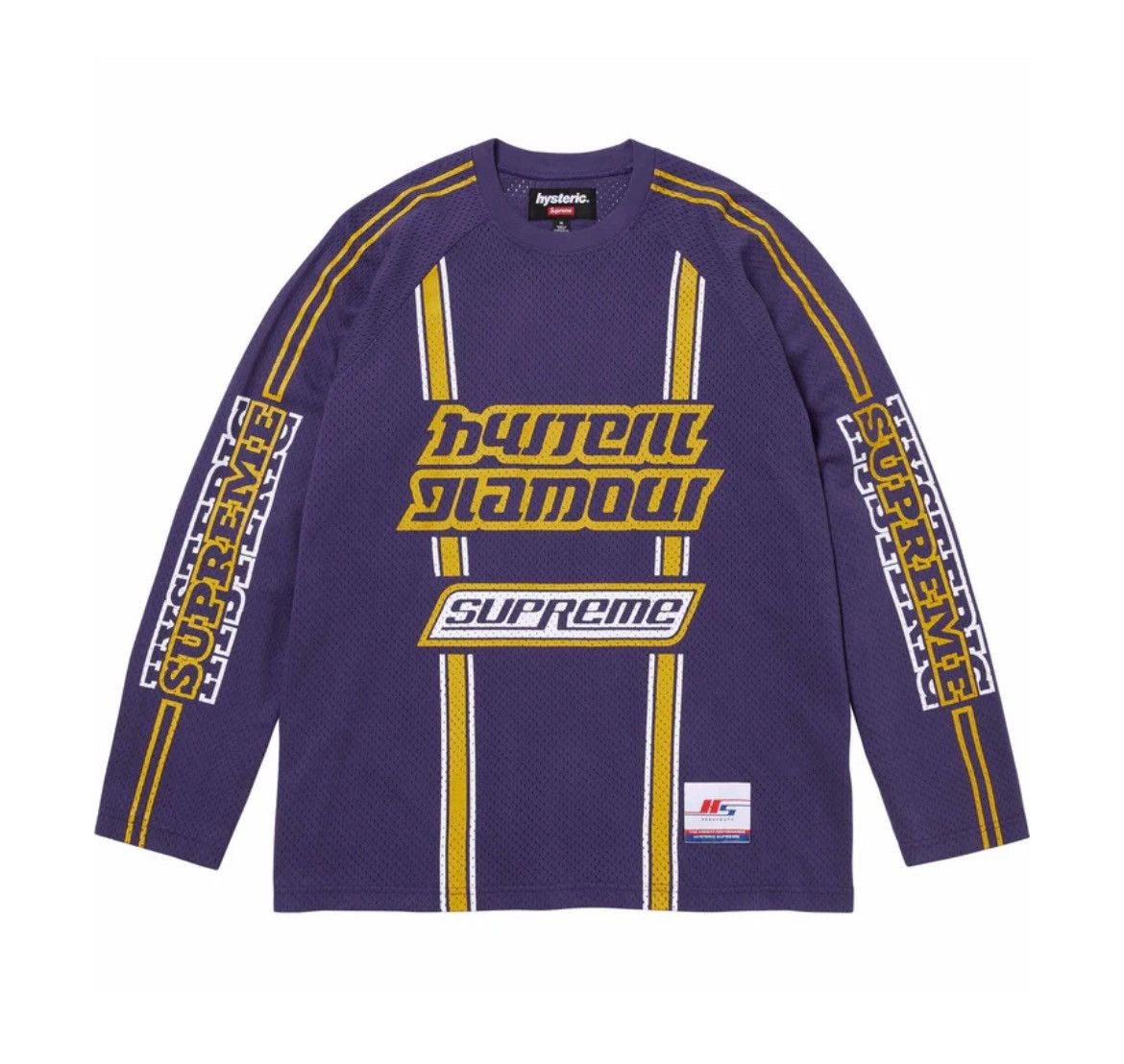 Supreme Hysteric Glamour Mesh Longsleeve Jersey
